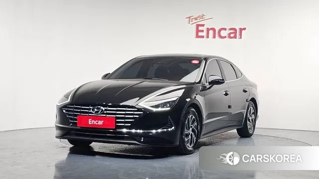 Hyundai Sonata Hybrid (DN8) 2022 Черный из Кореи