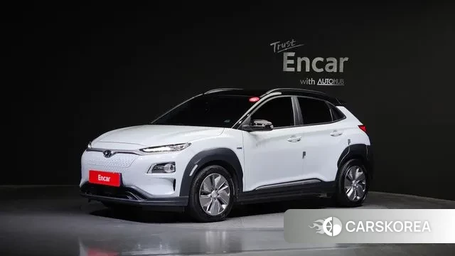 Hyundai Kona Electric 2020 Белый из Кореи