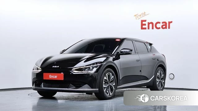 Kia EV6 2021 Черный из Кореи