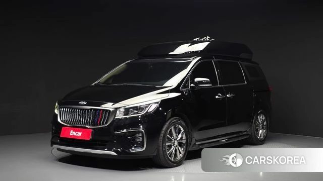 Kia The New Carnival 2018 Черный из Кореи