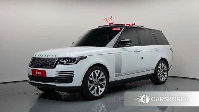 Land Rover Range Rover 4th Generation 2020 Белый из Кореи