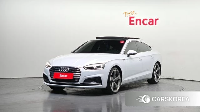 Audi A5 (F5) 2019 Черный из Кореи