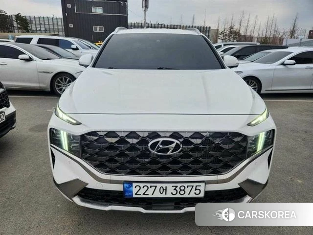 Hyundai The New Santa Fe 2023 Белый из Кореи