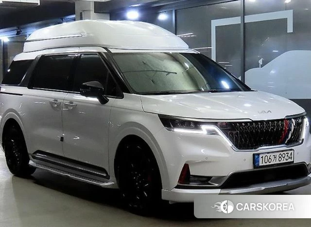 Kia Carnival 4th generation 2021 Белый из Кореи