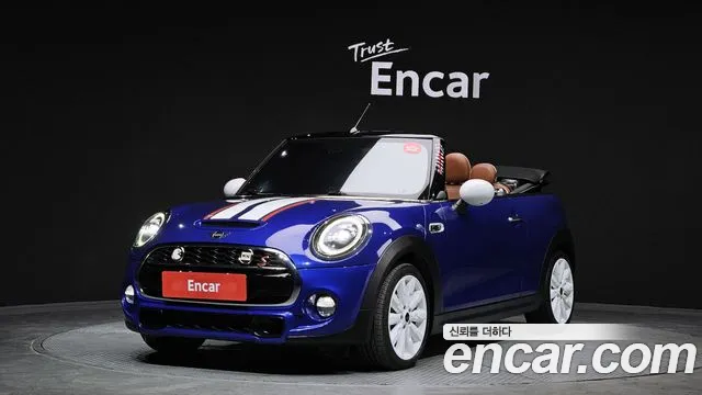 Mini Cooper S Convertible 2019 Синий из Кореи