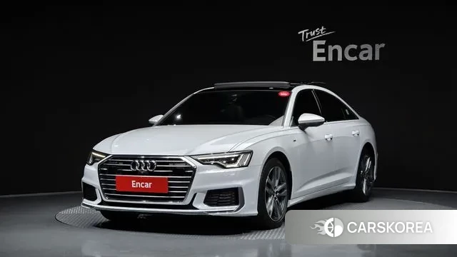Audi A6 (C8) 2022 Белый из Кореи