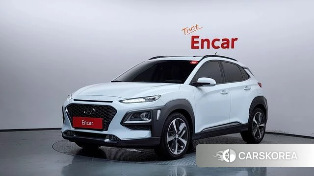 Hyundai Kona 2018 Белый из Кореи