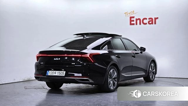 Kia K8 Hybrid 2022 Черный из Кореи