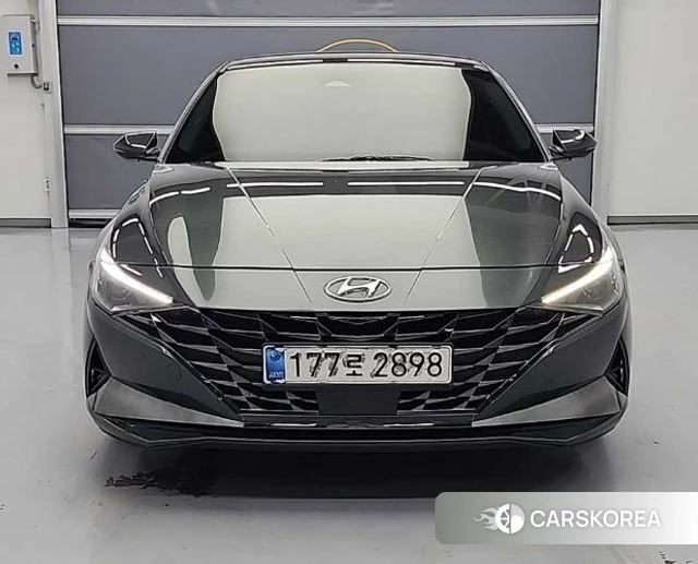 Hyundai Avante (CN7) 2021 Серый из Кореи