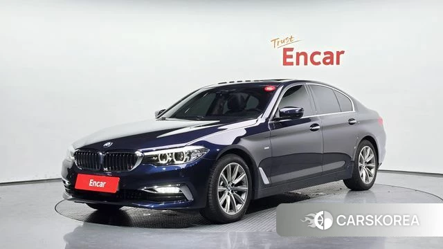 BMW 5 Series (G30) 2018 Синий из Кореи