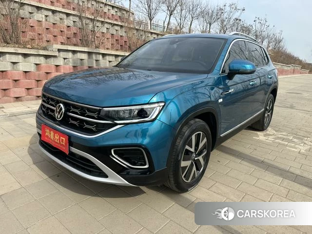 Volkswagen Tanyue 2023 Синий из Китая