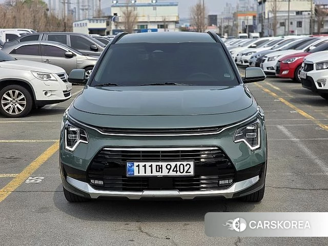 Kia Di Ol Nu Niro 2022 Светло-зеленый из Кореи