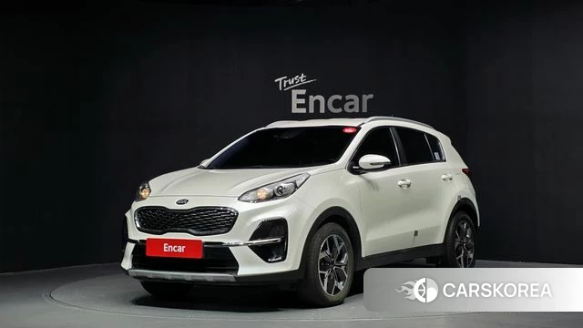 Kia Sportage The Bold 2019 Белый из Кореи