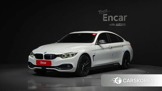 BMW 4 Series (F32) 2020 Белый из Кореи