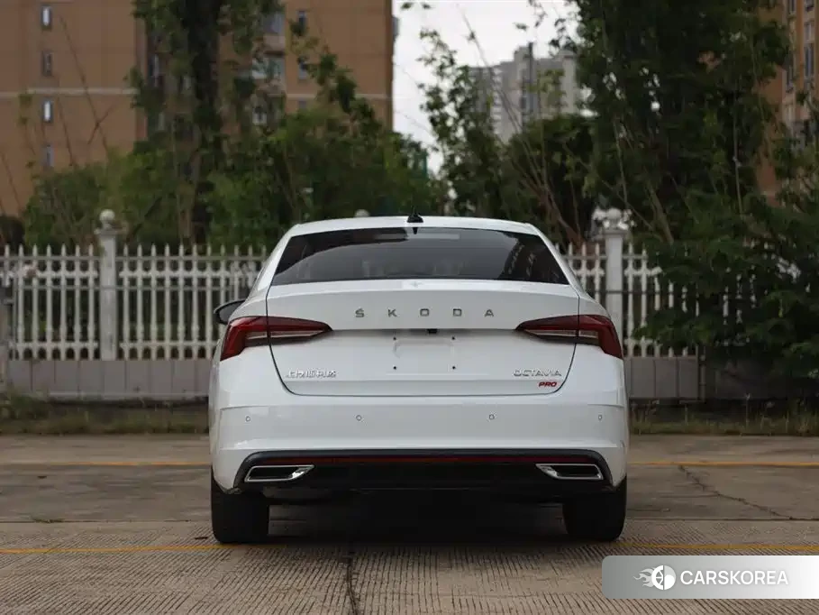 Skoda Octavia 2023 Белый из Китая