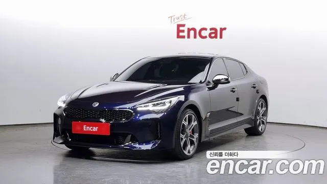 Kia Stinger 2019 Синий из Кореи