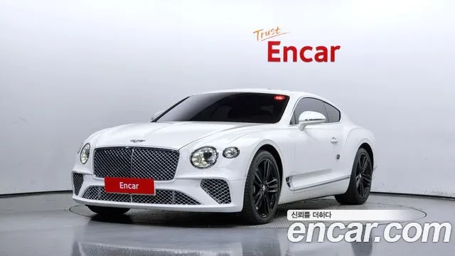 Bentley Continental GT 3rd Generation 2019 Белый из Кореи