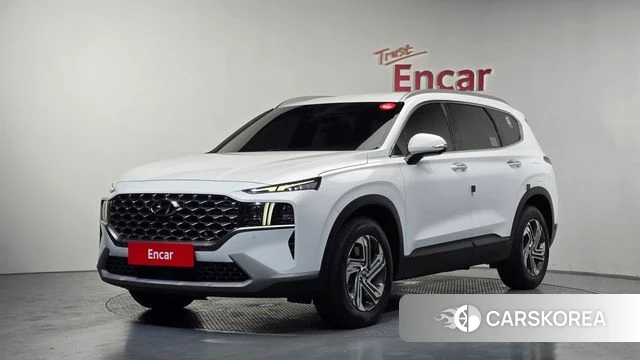 Hyundai The New Santa Fe 2023 Белый из Кореи
