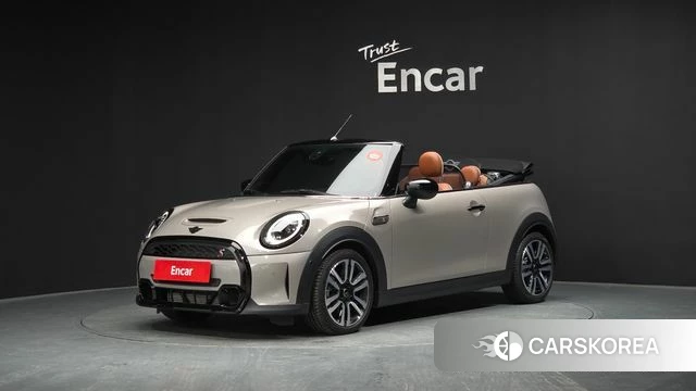 Mini Cooper S Convertible 2023 Серебристо-серый из Кореи