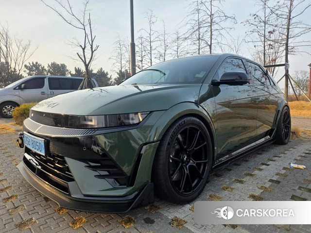 Hyundai Ionic 5 2024 Черный из Кореи