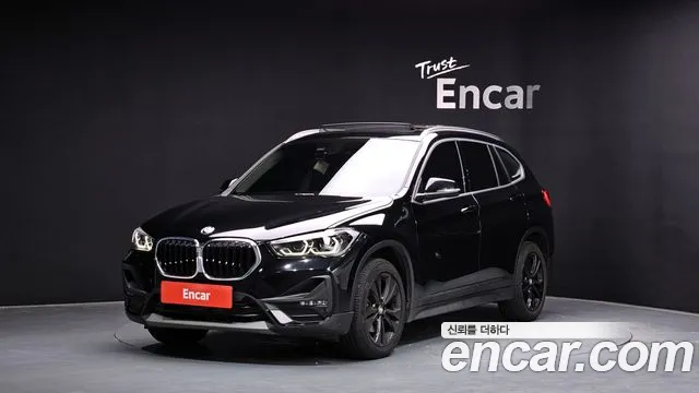 BMW X1 (F48) 2020 Черный из Кореи