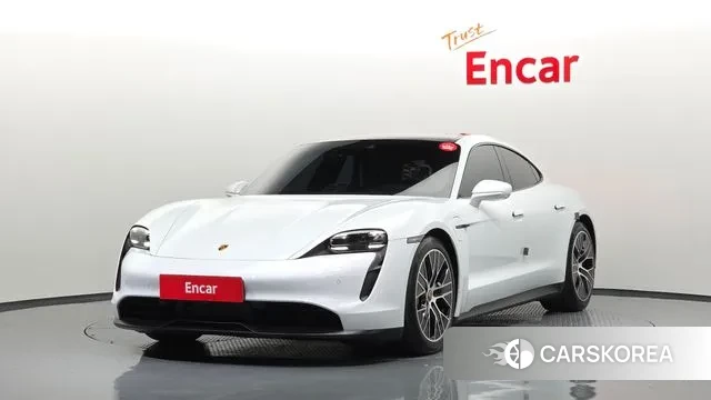 Porsche Taycan 2023 Белый из Кореи