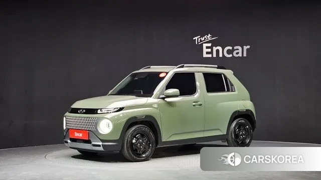 Hyundai Casper 2022 Светло-зеленый из Кореи