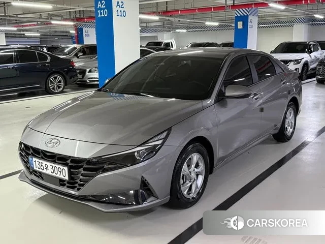 Hyundai Avante (CN7) 2020 Серый из Кореи