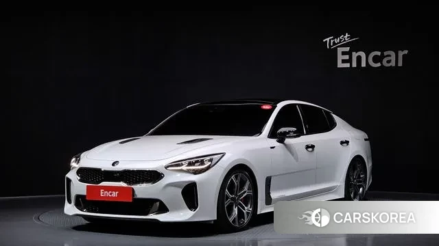 Kia Stinger 2018 Белый из Кореи