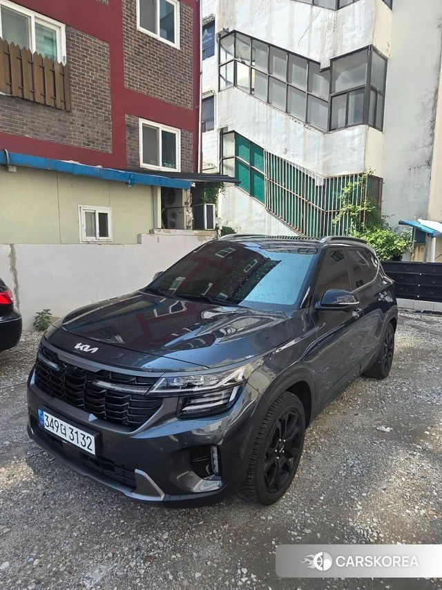 Kia The New Seltos 2023 Серый из Кореи