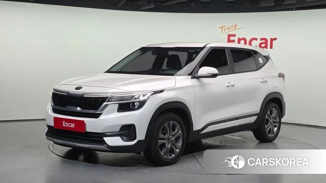 Kia Seltos 2021 Белый из Кореи