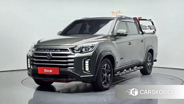 Ssangyong The New Rexton Sports Cannes 2022 Темно-зеленый из Кореи