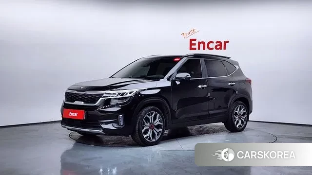 Kia Seltos 2019 Черный из Кореи
