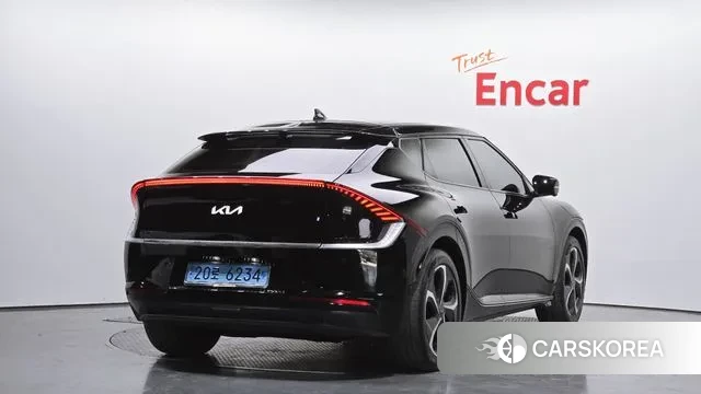 Kia EV6 2022 Черный из Кореи