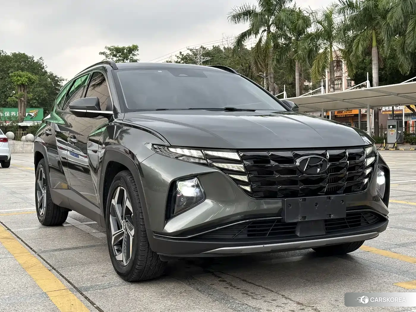 Hyundai Tucson 2023 Синий из Китая