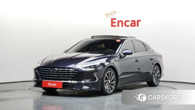 Hyundai Sonata (DN8) 2019 Синий из Кореи