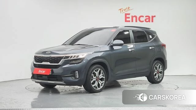 Kia Seltos 2020 Серый из Кореи