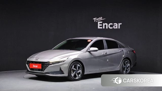 Hyundai Avante (CN7) 2020 Серый из Кореи