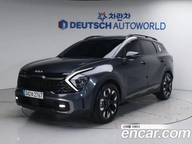Kia Sportage 5th Generation 2023 Серый из Кореи