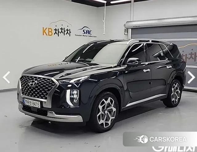 Hyundai Palisade 2021 Синий из Кореи