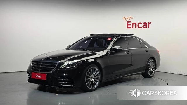 Mercedes-Benz S-Class W222 2018 Черный из Кореи