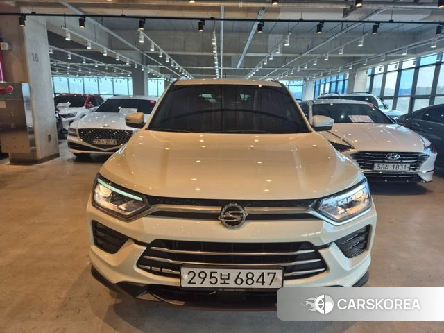Ssangyong Beautiful Korando 2020 Белый из Кореи