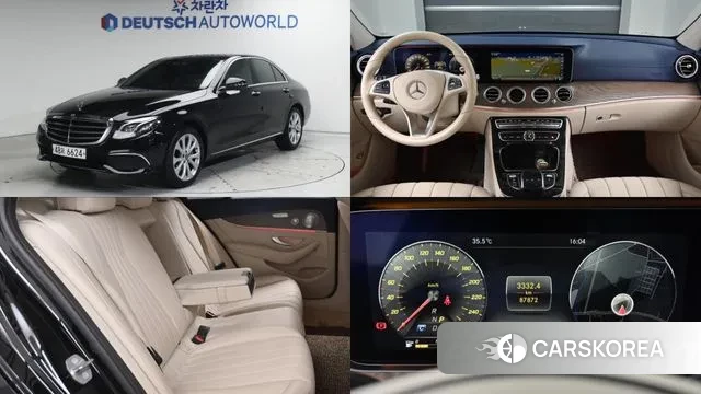 Mercedes-Benz E-Class W213 2018 Черный из Кореи