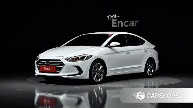 Hyundai Avante AD 2018 Белый из Кореи