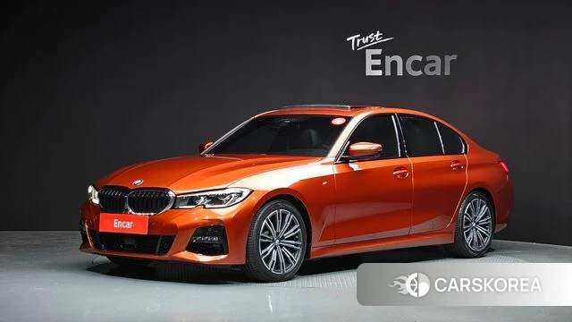 BMW 3 Series (G20) 2020 Оранжевый из Кореи