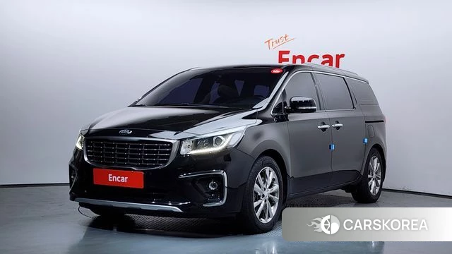 Kia The New Carnival 2019 Черный из Кореи