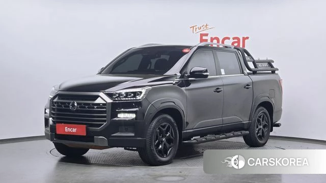 Ssangyong The New Rexton Sport 2024 Черный из Кореи