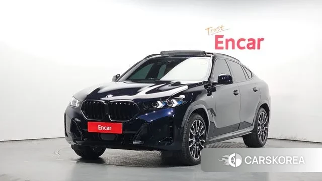 BMW X6 (G06) 2025 Черный из Кореи