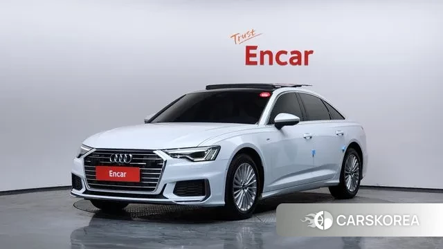 Audi A6 (C8) 2021 Белый из Кореи