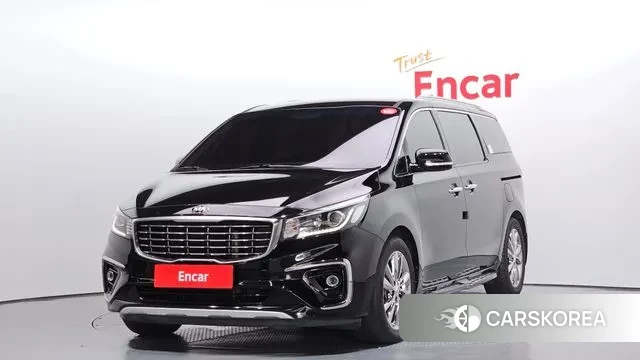 Kia The New Carnival 2019 Черный из Кореи